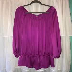 Vince Camuto fuchsia blouse